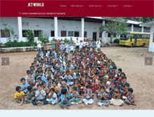 Tablet Screenshot of jetworld.org